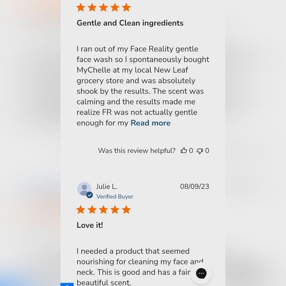 🌸 MyChelle Ultra Hyaluronic Hydrating Cleanser 4.2oz NIB/NWT - Picture 4 of 6